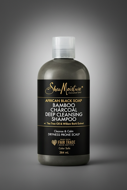 Shea Moisture African Black Soap Bamboo Charcoal