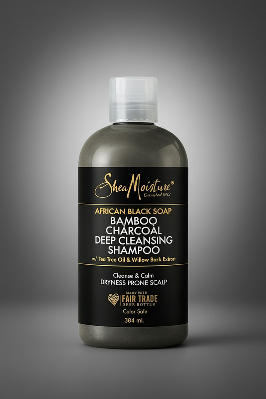 Shea Moisture African Black Soap Bamboo Charcoal