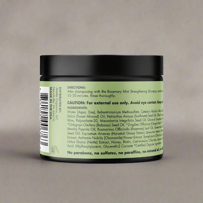 Mielle Organics Rose Mint Strengthening Hair Masque